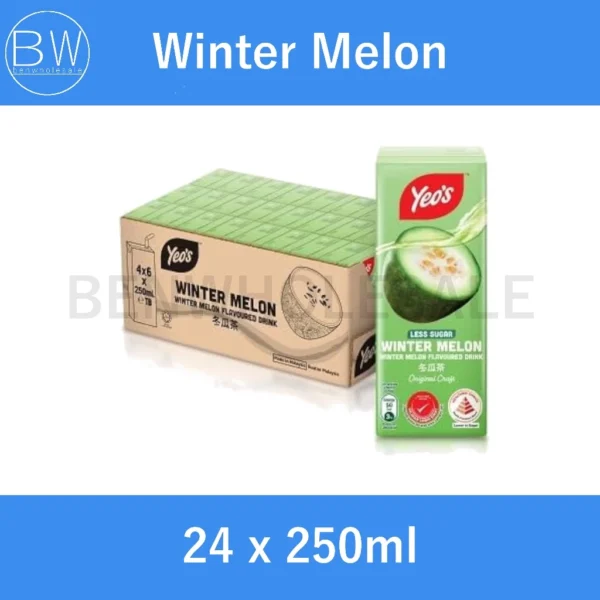 Yeos Packet Drinks (24 x 250ml) Yeo's First Harvest, Lemon Barley, Justea, Longan Red Date,Wintermelon Chrysanthemum - Image 7